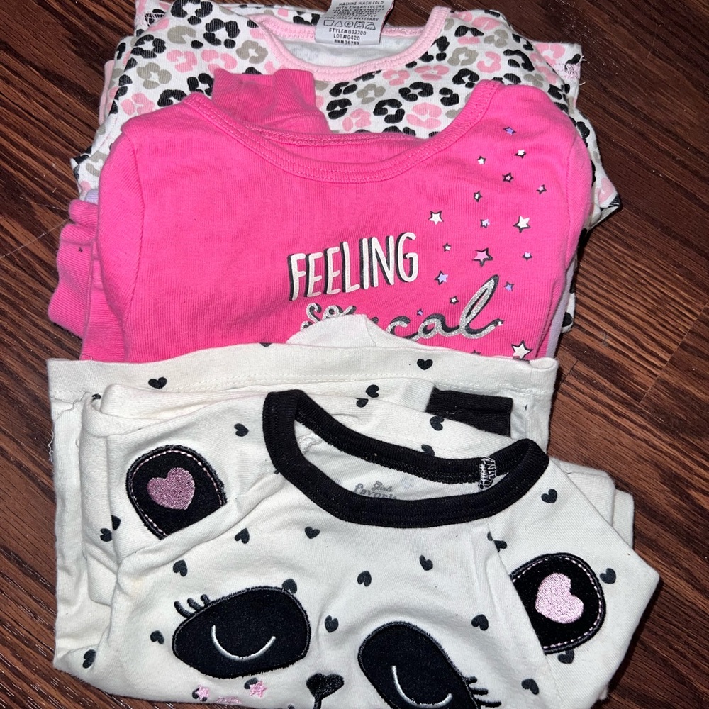 2T girls pajama bundle